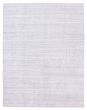 Transitional Grey Area rug 9x12 Indian Hand Loomed 388203