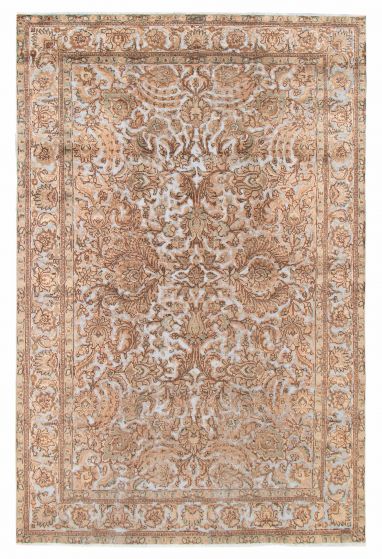 Carved  Transitional Blue Area rug 8x10 Turkish Hand-knotted 391290