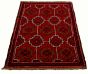 Afghan Akhjah 3'7" x 5'4" Hand-knotted Wool Rug 