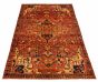 Persian Nahavand 5'3" x 10'3" Hand-knotted Wool Rug 