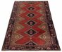Persian Style 4'4" x 8'5" Hand-knotted Wool Rug 