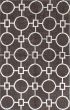 Transitional Brown Area rug 5x8 Indian Hand-knotted 221934