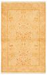 Bordered  Traditional Ivory Area rug 3x5 Pakistani Hand-knotted 336205