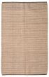 Braided  Tribal Brown Area rug 5x8 Indian Braid weave 345379