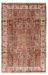 Bordered  Traditional Grey Area rug 5x8 Indian Hand-knotted 345867