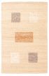 Braided  Tribal Ivory Area rug 5x8 Afghan Braid weave 348382