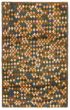 Bohemian  Tribal Green Area rug 3x5 Afghan Hand-knotted 354009