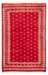 Bordered  Tribal Red Area rug 3x5 Pakistani Hand-knotted 359570