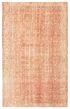 Traditional  Vintage Pink Area rug 5x8 Turkish Hand-knotted 366676