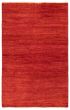 Gabbeh  Tribal Red Area rug 3x5 Pakistani Hand-knotted 368524