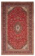 Bordered  Traditional Red Area rug Unique Persian Hand-knotted 373121