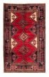 Bordered  Geometric Red Area rug 5x8 Persian Hand-knotted 383767