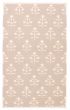 Flat-weaves & Kilims  Floral Ivory Area rug 5x8 Turkish Flat-Weave 387435