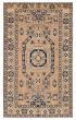 Geometric  Vintage/Distressed Brown Area rug 8x10 Afghan Hand-knotted 392358