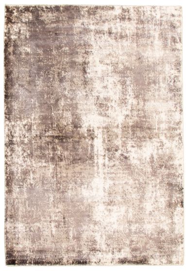 Casual  Contemporary Grey Area rug 5x8 Indian Hand Loomed 340432