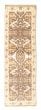 Bordered  Traditional Grey Runner rug 8-ft-runner Indian Hand-knotted 345057