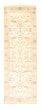 Bordered  Traditional Ivory Runner rug 8-ft-runner Indian Hand-knotted 345066