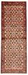 Bordered  Traditional Ivory Runner rug 10-ft-runner Persian Hand-knotted 366344