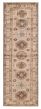Geometric  Traditional Ivory Runner rug 8-ft-runner Afghan Hand-knotted 390104