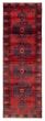 Bordered  Vintage Red Runner rug 10-ft-runner Turkish Hand-knotted 390840