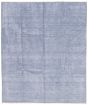 Gabbeh  Tribal Blue Area rug 6x9 Indian Hand-knotted 331110