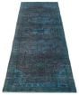 Turkish Color Transition 3'4" x 10'6" Hand-knotted Wool Rug 