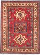 Tribal Red Area rug 4x6 Afghan Hand-knotted 202912