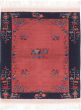 Traditional Brown Area rug 3x5 Afghan Hand-knotted 214626