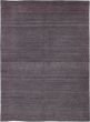 Bordered  Contemporary Grey Area rug 5x8 Indian Hand-knotted 272026