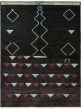 Moroccan  Traditional Brown Area rug 5x8 Indian Hand-knotted 280507