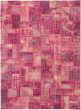 Casual  Transitional Pink Area rug 6x9 Turkish Hand-knotted 295942