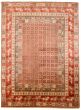 Tribal Red Area rug 9x12 Indian Hand-knotted 313414