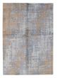 Casual  Contemporary Blue Area rug 5x7 Indian Hand Loomed 315961