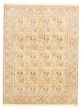 Bordered  Traditional Yellow Area rug 9x12 Pakistani Hand-knotted 317848