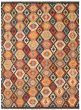 Flat-weaves & Kilims  Geometric Blue Area rug 6x9 Turkish Flat-weave 330665