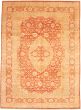 Bordered  Traditional Brown Area rug 8x10 Pakistani Hand-knotted 337608