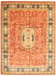 Bordered  Traditional Red Area rug 9x12 Pakistani Hand-knotted 337633
