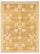 Bordered  Traditional Green Area rug 3x5 Pakistani Hand-knotted 338906