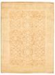 Bordered  Traditional Brown Area rug 5x8 Pakistani Hand-knotted 341433