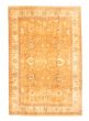 Bordered  Traditional Brown Area rug 5x8 Afghan Hand-knotted 346569
