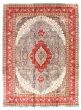 Bordered  Traditional Blue Area rug 9x12 Indian Hand-knotted 348575