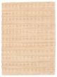 Gabbeh  Transitional Ivory Area rug 3x5 Indian Hand Loomed 350337