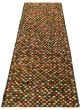 Afghan Baluch 2'8" x 9'10" Hand-knotted Wool Dark Green Rug