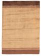 Gabbeh  Tribal Green Area rug 4x6 Indian Hand Loomed 354495