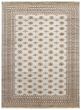 Bordered  Traditional Grey Area rug 9x12 Pakistani Hand-knotted 363093