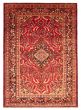 Bordered  Traditional Red Area rug 9x12 Persian Hand-knotted 366585