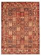 Bordered  Traditional Red Area rug 9x12 Persian Hand-knotted 366586