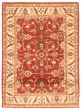Bordered  Traditional Red Area rug 3x5 Afghan Hand-knotted 369438