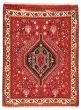 Bordered  Traditional Red Area rug 3x5 Turkish Hand-knotted 370926