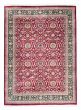 Bordered  Traditional Red Area rug 10x14 Indian Hand-knotted 376189